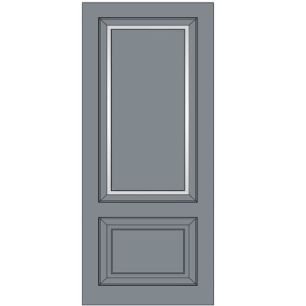 Межкомнатная дверь BELELITDOOR Эмаль Николь 02SF