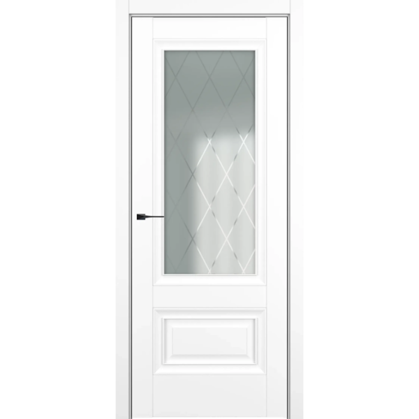 Межкомнатная дверь Экошпон Baguette Турин ДО В1