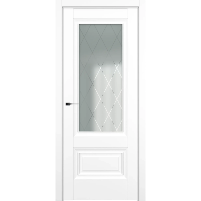 Межкомнатная дверь Экошпон Baguette Турин ДО В1