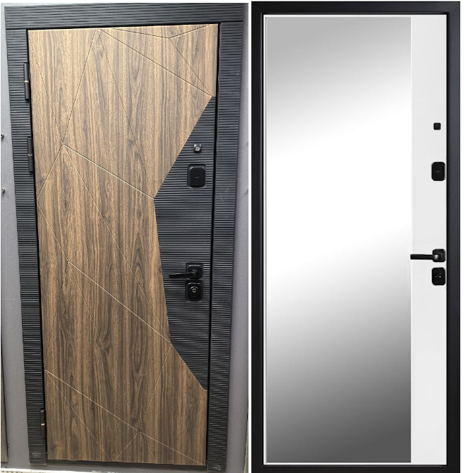 Входная дверь TEMI DOORS Комета зеркало