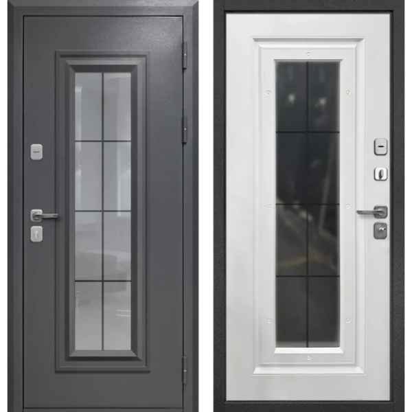 Входная дверь Гарда 9 Ковка стеклопакет