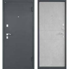 Входная дверь ПРОМЕТ Титан Антеро (Бетон снежный)