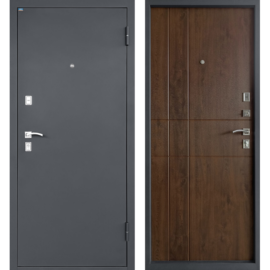 Входная дверь ПРОМЕТ Титан Антеро (Дуб темный квартирный)