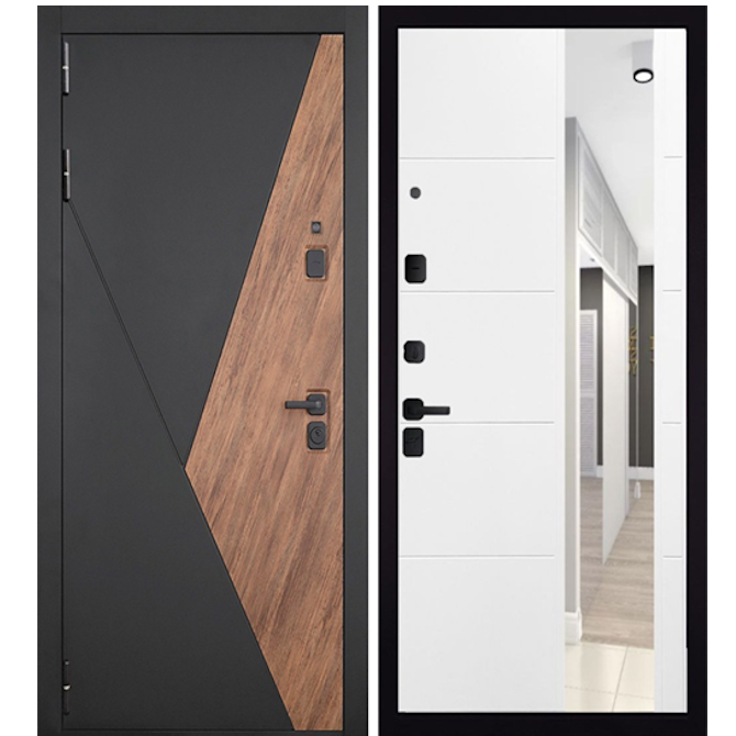 Входная дверь ГРАНИТ Геометрия 83