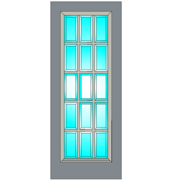 Межкомнатная дверь BELELITDOOR Эмаль Самар 01SR