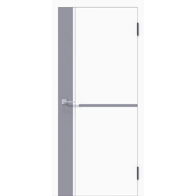 Межкомнатная дверь Экошпон Geometrica DМ 2 ДГ кромка ABS