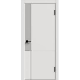 Межкомнатная дверь Экошпон Geometrica DМ 3 ДГ кромка ABS