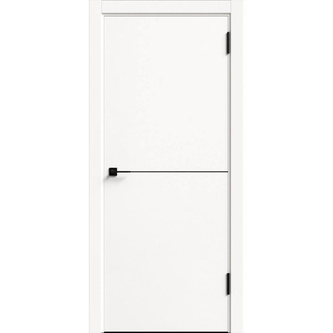 Межкомнатная дверь Экошпон Geometrica КМ 1 ДГ кромка ABS