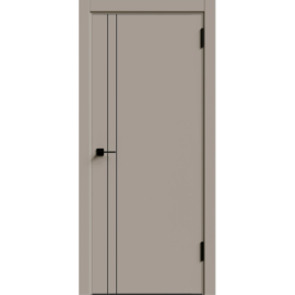 Межкомнатная дверь Экошпон Geometrica КМ 2 ДГ кромка ABS