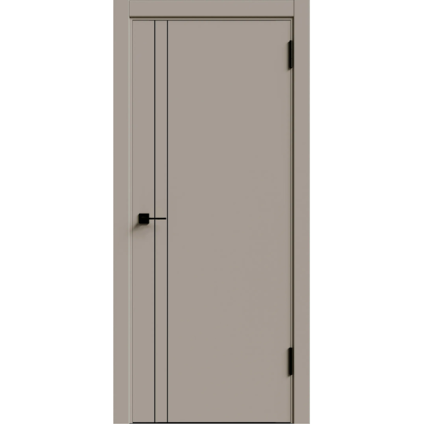 Межкомнатная дверь Экошпон Geometrica КМ 2 ДГ кромка ABS