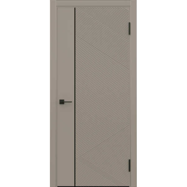 Межкомнатная дверь Экошпон Geometrica РМ 6 ДГ кромка ABS
