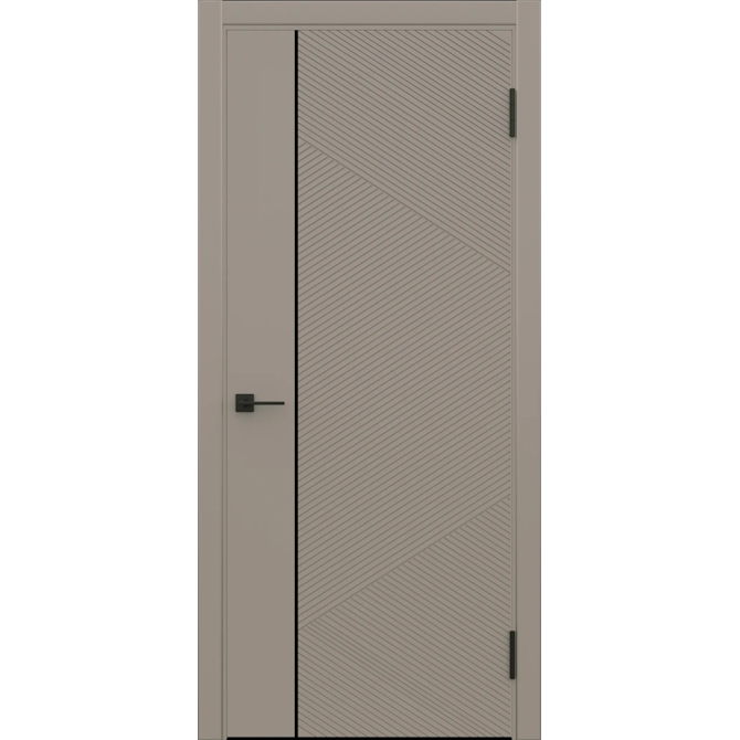 Межкомнатная дверь Экошпон Geometrica РМ 6 ДГ кромка ABS