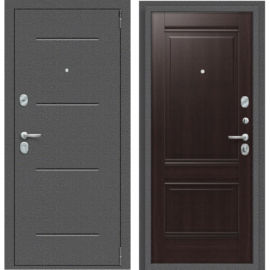 Входная дверь Эльпорта Porta R 104.K42 Антик Серебро/Wenge Veralinga