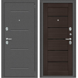 Входная дверь Эльпорта Porta R 104.П22 Антик Серебро/Wenge Veralinga