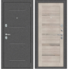 Входная дверь Эльпорта Porta R 104.П28 Антик Серебро/Cappuccino Veralinga