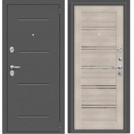 Входная дверь Эльпорта Porta R 104.П28 Антик Серебро/Cappuccino Veralinga