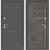 Входная дверь Эльпорта Porta R 104.П28 Антик Серебро/Grey Veralinga