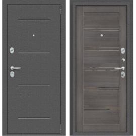 Входная дверь Эльпорта Porta R 104.П28 Антик Серебро/Grey Veralinga