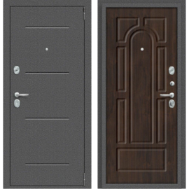 Входная дверь Эльпорта Porta R 104.П55 Антик Серебро/Almon 28