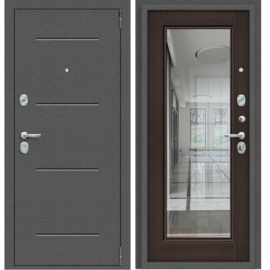 Входная дверь Эльпорта Porta R 104.П61 Антик Серебро/Wenge Veralinga