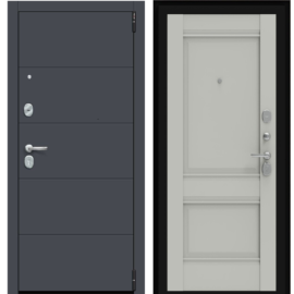 Входная дверь Эльпорта Porta R 4.K42 Graphite Pro/Nardo Grey