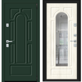 Входная дверь Эльпорта M 55.56 Green Stark/Nordic Oak