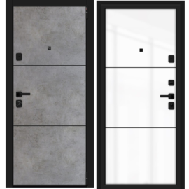 Входная дверь Эльпорта M П50.П50 (AB-4) Dark Concrete/Angel