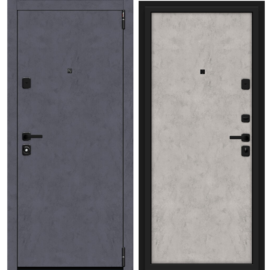 Входная дверь Эльпорта M П50.П50 Graphite Art/Grey Art