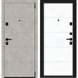 Входная дверь Эльпорта Porta M 4.4 Grey Art/Snow Art