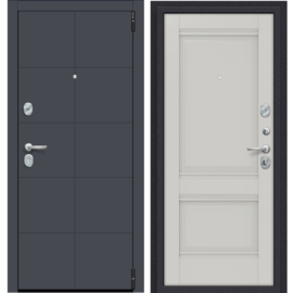 Входная дверь Эльпорта Porta R 10.K42 Graphite Pro/Nardo Grey