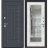 Входная дверь Эльпорта Porta R 51.П61 Graphite Pro/Bianco Veralinga