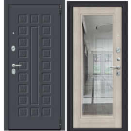 Входная дверь Эльпорта Porta R 51.П61 Graphite Pro/Cappuccino Veralinga