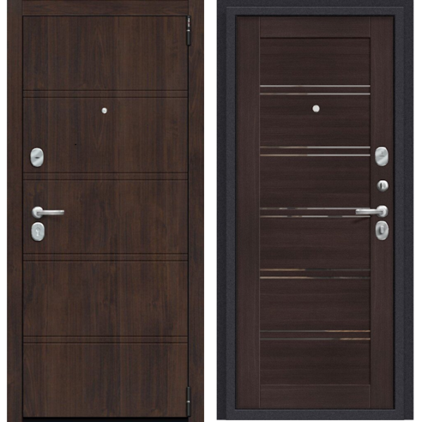 Входная дверь Эльпорта Porta R 8.П28 Almon 28/Wenge Veralinga