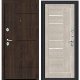 Входная дверь Эльпорта Porta R 9.П29 Almon 28/Cappuccino Veralinga