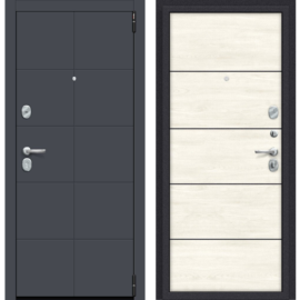 Входная дверь Эльпорта Porta S 10.П50 (AB-6) Graphite Pro/Nordic Oak