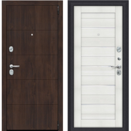 Входная дверь Эльпорта Porta S 4.П22 Almon 28/Bianco Veralinga