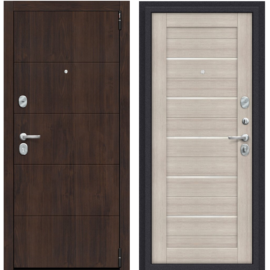 Входная дверь Эльпорта Porta S 4.П22 Almon 28/Cappuccino Veralinga