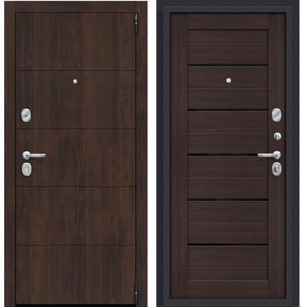 Входная дверь Эльпорта Porta S 4.П22 Almon 28/Wenge Veralinga