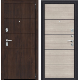 Входная дверь Эльпорта Porta S 4.П50 (AB-6) Almon 28/Cappuccino Veralinga