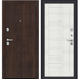 Входная дверь Эльпорта Porta S 9.П29 Almon 28/Bianco Veralinga