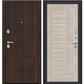 Входная дверь Эльпорта Porta S 9.П29 Almon 28/Cappuccino Veralinga