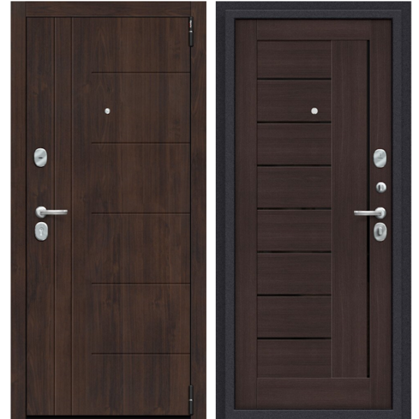 Входная дверь Эльпорта Porta S 9.П29 Almon 28/Wenge Veralinga