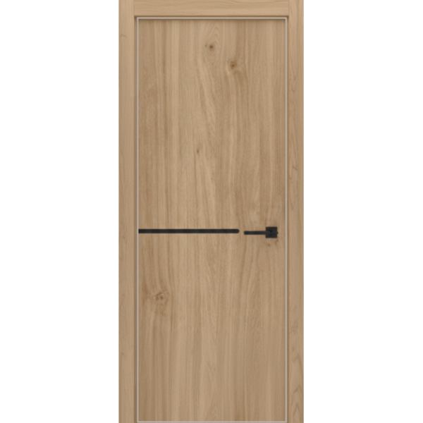 Межкомнатная дверь Экошпон ISTOKDOORS Контур 113 алюминиевая кромка