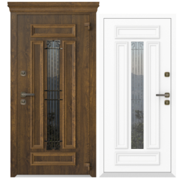 Входная дверь Металюкс BOSTON Nature AG6077 P-SU